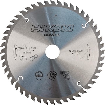 HiKOKI Power Tools SÅGKLINGA 216X2,3 48T 30MM HÅL HIKOKI