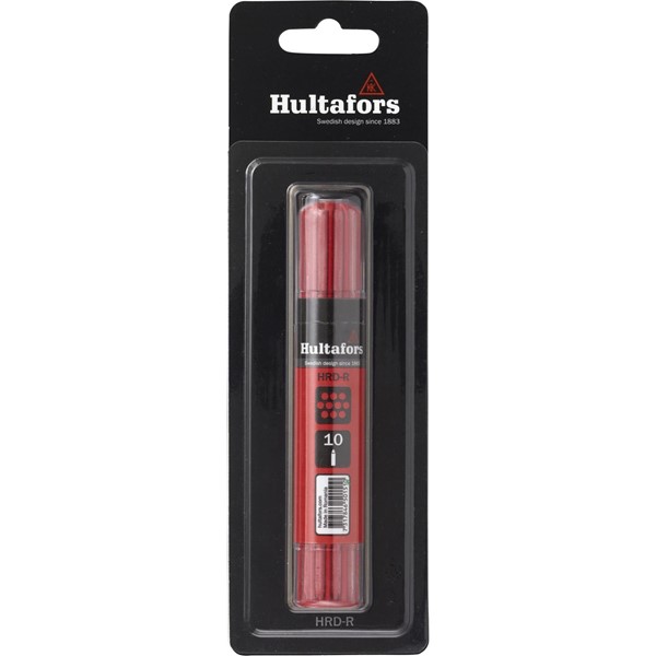 Hultafors STIFTPENNA REFILL, BLISTER HRD-RÖD