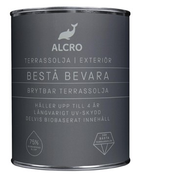 Alcro TERRASSOLJA BESTÅ BEVARA 605 BROWN 0,9L