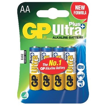 GPbatteries BATTERI ULTRA PLUS LR6/AA 4ST