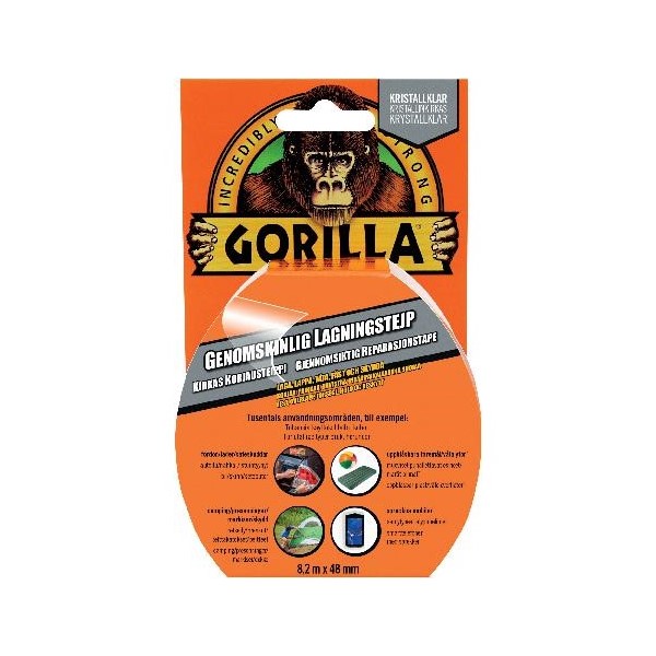 Gorilla LAGNINGSTEJP GORILLA 48MM X 8,2M