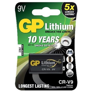GPbatteries BATTERI LITHIUM GP 9V