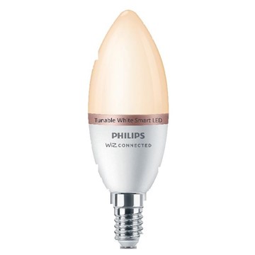 Philips LED-LAMPA SMART KRON STÄLLBART VITT LJUS