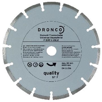 Dronco DIAMANTKLINGA ST-7 125X2.0X22