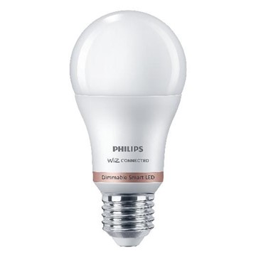 Philips LED SMART NORMAL FROSTAD 60W E27 DIMBAR VARMVIT 1-PACK