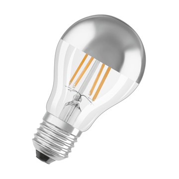 OSRAM LED-LAMPA NORMAL (35) E27 SILVER 827 TOPPFÖRS CL A OSRAM