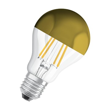 OSRAM LED-LAMPA, NORMAL, TOPPFÖRSPEGLAD, LED RETROFIT CLASSIC A MIRROR, BOX, OSRAM