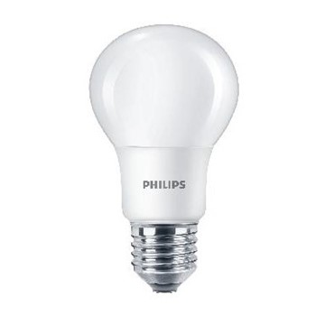 Philips LED NORMAL FROSTAD 60W E27 VARMVIT 2-PACK