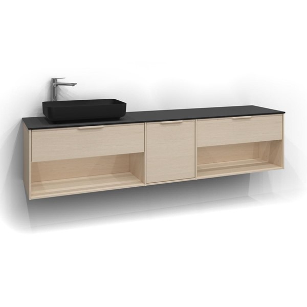 Svedbergs UNDERDEL EPOS RELIEF V.ASK 1+1+1L ÖPPEN INTHT 199X45,3X45CM