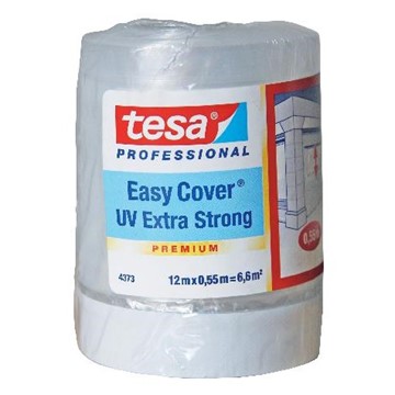 Tesa MASKERINGSFOLIE 550MM X 12M EASY COVER UV EXTRA STARK