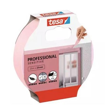 Tesa MASKERINGSTEJP 38MM 25M ROSA PROFESSIONAL SENSITIVE TESA