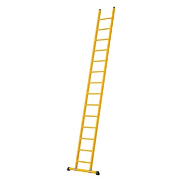 Wibe Ladders ENKELSTEGE GLASFIBER WFG-S4
