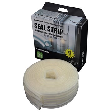 Stokvis Tapes OMEGA-LIST,THERMOPLASTIC,TR 9 MM X 7 MM X 24 M