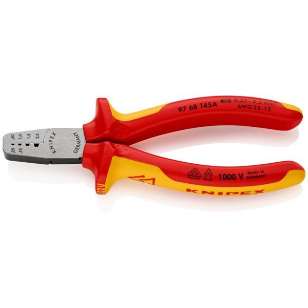 Knipex PRESSTÅNG KNIPEX 97 68 145 A FÖR MINIATYRKONTAKTER