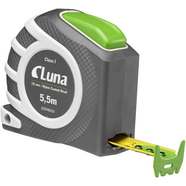 Luna Tools | Elverktygstillbehör, handverktyg & verktygssäkring MÄTBAND LUNA AUTO LOCK KLASS I 5,5M