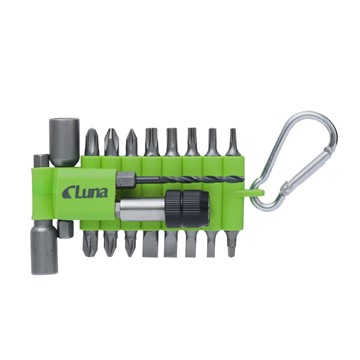 Luna Tools | Elverktygstillbehör, handverktyg & verktygssäkring BITSMATTA LUNA 20DELAR