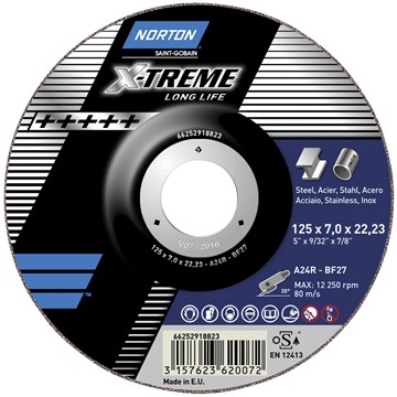 Norton NAVRONDELL 115X7,0X22 X-TREME