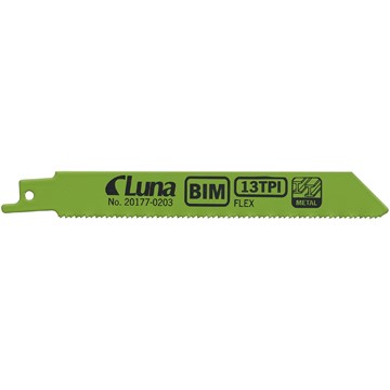 Luna Tools | Elverktygstillbehör, handverktyg & verktygssäkring TIGERSÅGBLAD MF150X19X0,9 13T FLEXIBLA FÄSTE F 5-PACK
