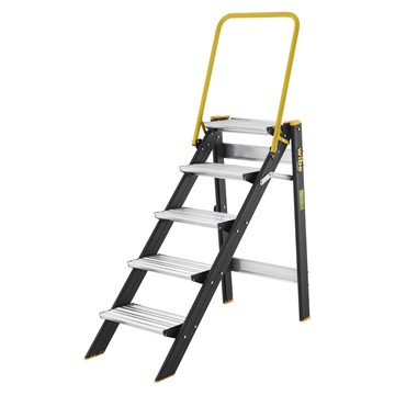 Wibe Ladders TRAPPALL MED RÄCKE 5000R+