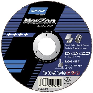 Norton KAPSKIVA 180X3,2X22 NORZON 42