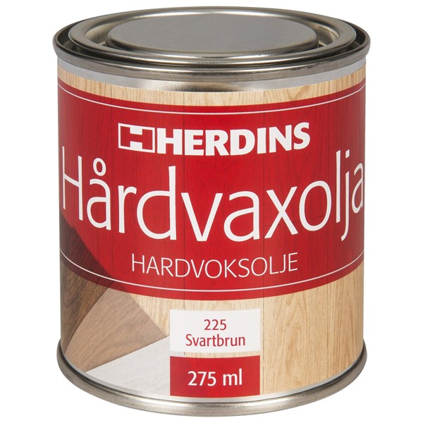 Herdins HÅRDVAXOLJA SVARTBRUN HERDINS INOMHUS 0,275L