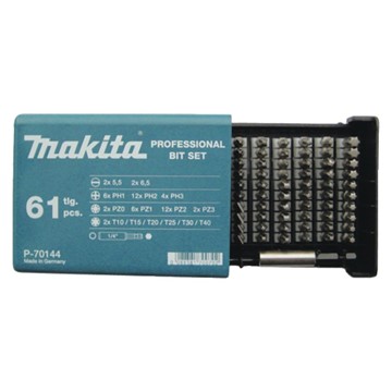 Makita BITSSET P-70144 61DEL