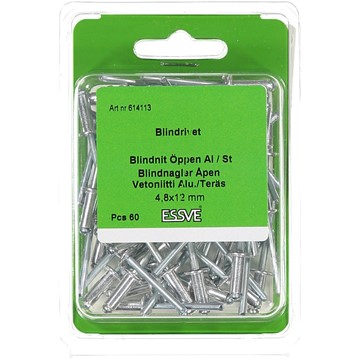 ESSVE Blindnit Alu 4,8x12mm 60st/pkt