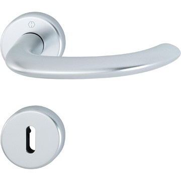 SWEDOOR TRYCKE MARSEILLE M NYCKELSKYLTSILVER, QUICK-FIT