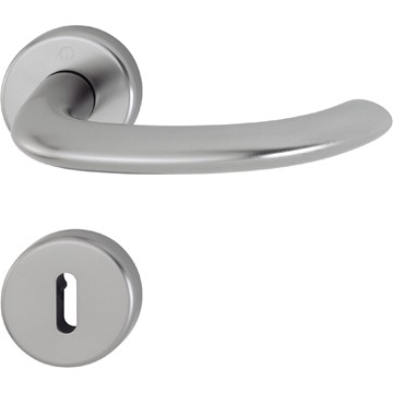 SWEDOOR TRYCKE MARSEILLE M NYCKELSKYLTSTAINLESS, QUICK-FIT