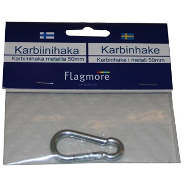 Flagmore Karbinhake Metall 50mm
