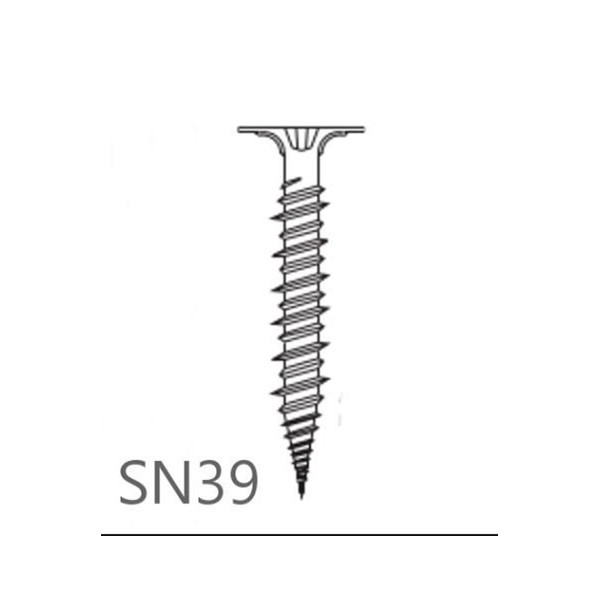 Norgips SKRUV AQUAPANEL MAXI SN39 BANDAD 4,0 X 39MM (1000)