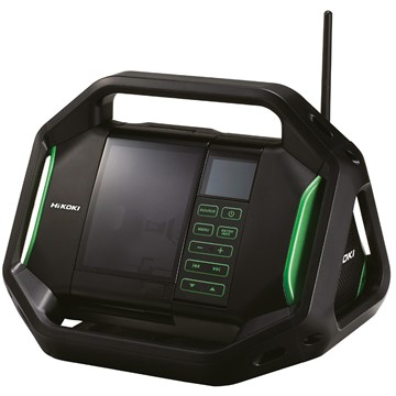 HiKOKI Power Tools RADIO BATTERI UR18DSAL 14,4-18HIKOKI SLIDE/230V FM/AM