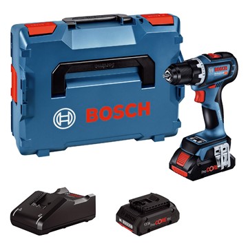 Bosch SKRUVDRAGARE GSR 18V-90C 2X4AHPC L-BOXX