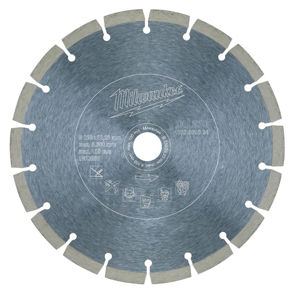 Milwaukee DIAMANTSKIVA DU 230X22,2