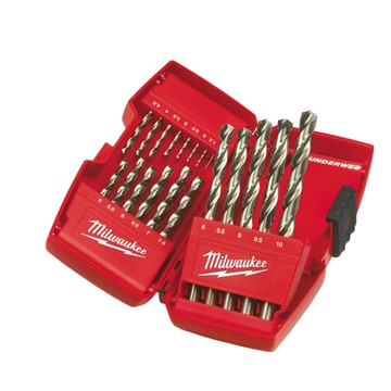 Milwaukee METALLBORRSET HSSG 1-10MM 19P