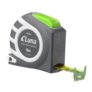 Luna Tools | Elverktygstillbehör, handverktyg & verktygssäkring MÄTBAND LUNA AUTO LOCK 5M KLASS I