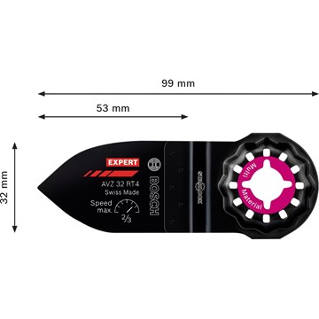 Bosch SLIPFINGER AVZ32RT4 HM-RIFF