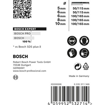 Bosch HAMMARBORRSET PLUS-7X 5-10MM 5ST