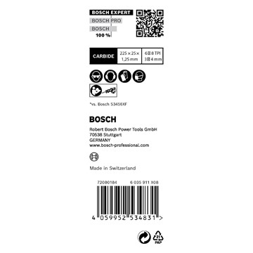 Bosch TIGERSÅGBLAD S1156XHM WOOD/METAL 10ST