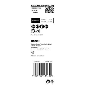 Bosch TIGERSÅGBLAD S1255CHC METAL 10ST