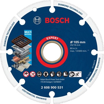 Bosch DIAMANTKAPSKIVA FÖR METALL 100X20/16MM