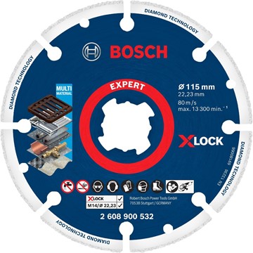 Bosch DIAMANTKAPSKIVA FÖR METALL XLOCK 115MM