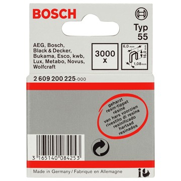 Bosch KLAMMER TYP 55 16MM 3000ST HARTSAD