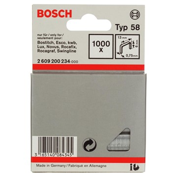 Bosch KLAMMER TYP 58 6MM 1000ST