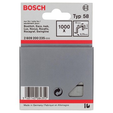 Bosch KLAMMER TYP 58 8MM 1000ST