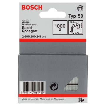 Bosch KLAMMER TYP 59 10MM 1000ST