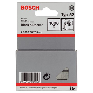 Bosch KLAMMER TYP 52 8MM 1000ST