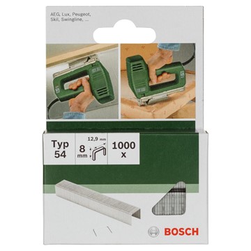 Bosch KLAMMER TYP 54 12,9X1,25X8MM 1000ST GL