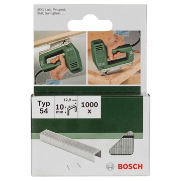 Bosch KLAMMER TYP 54 12,9X1,25X10MM 1000ST GL
