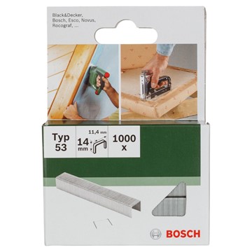 Bosch KLAMMER TYP 53 11,4X0,74X14MM 1000ST GL